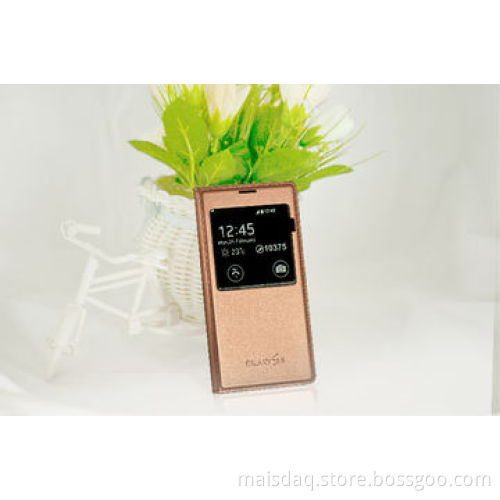 Leather Cases for Samsung Galaxy S5 with Power Nap Function, Smart Windows